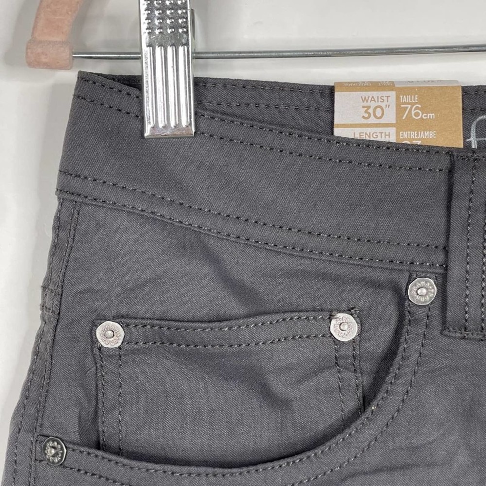 NWT prAna Brion Short 9" Inseam 30W Charcoal Abrasion Resistant Reinforced Rivet - Picture 4 of 15